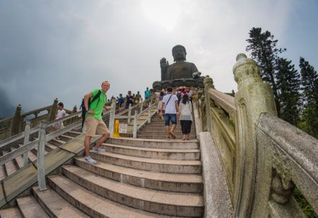 Tian Tan Big Buddha — 268 Steps